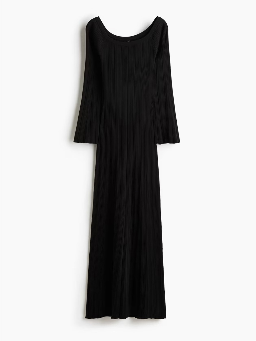 Ribbed Off the Shoulder Dress